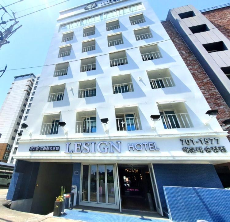 Songjeong Lesign Hotel Pusan Exteriér fotografie