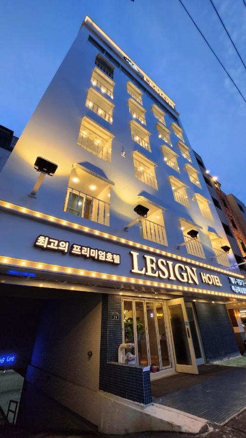 Songjeong Lesign Hotel Pusan Exteriér fotografie